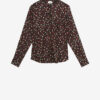Zijden blouse met stippenprint