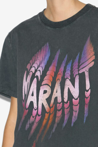 Zoeline katoenen T-shirt met logo
