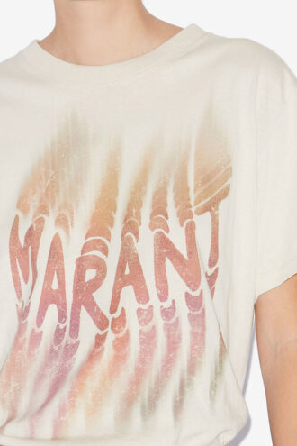 Zoeline katoenen T-shirt met logo