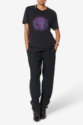 Zoeline katoenen T-shirt met print